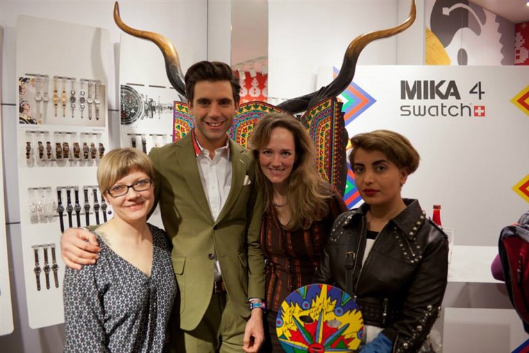 Mika Swatch Signing